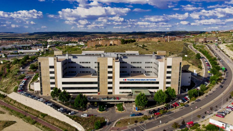 El Hospital a vista de pájaro