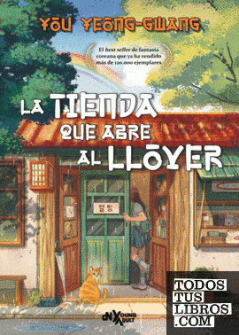 Portada del libro La tienda que abre al llover
