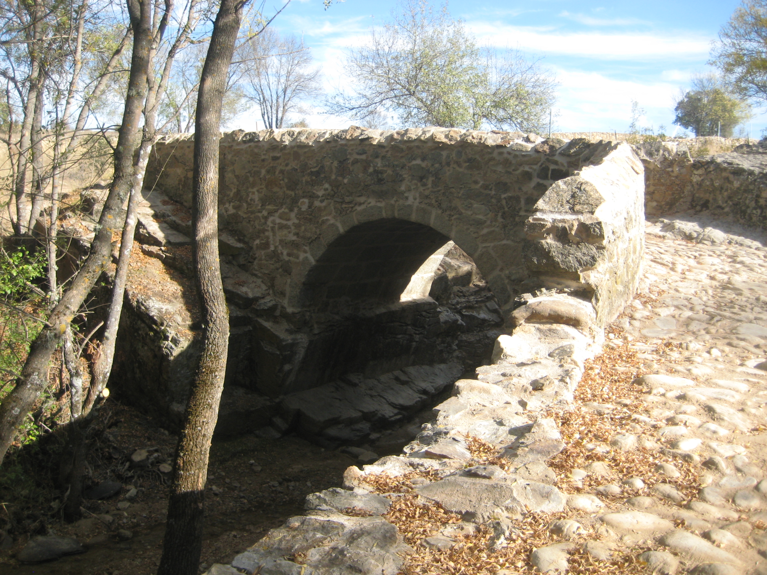 Plan de actuación sobre puentes históricos. Puente de Calicanto, Buitrago del Lozoya