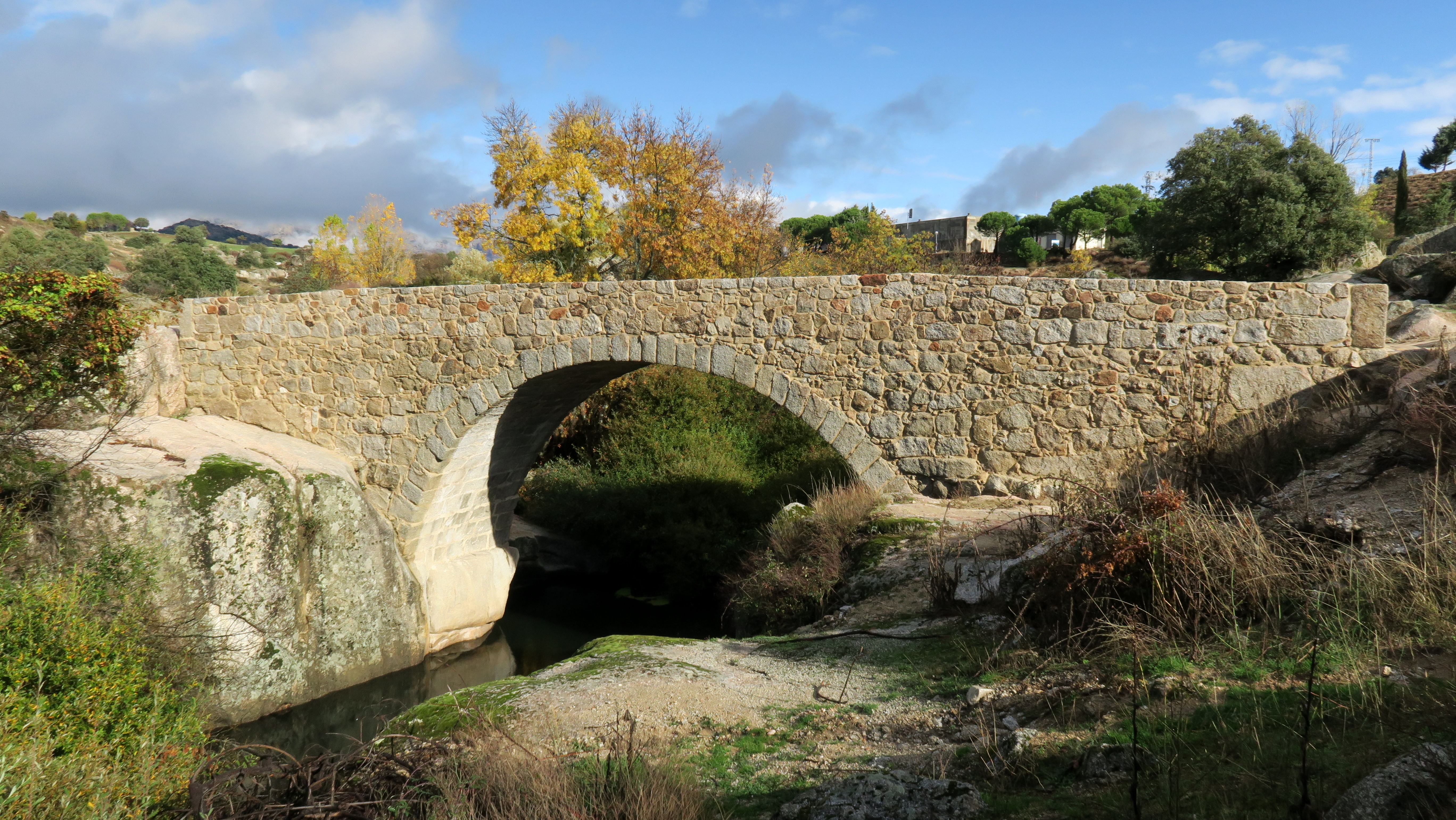 Plan de actuación sobre puentes históricos. Puente del Batán, Colmenar Viejo