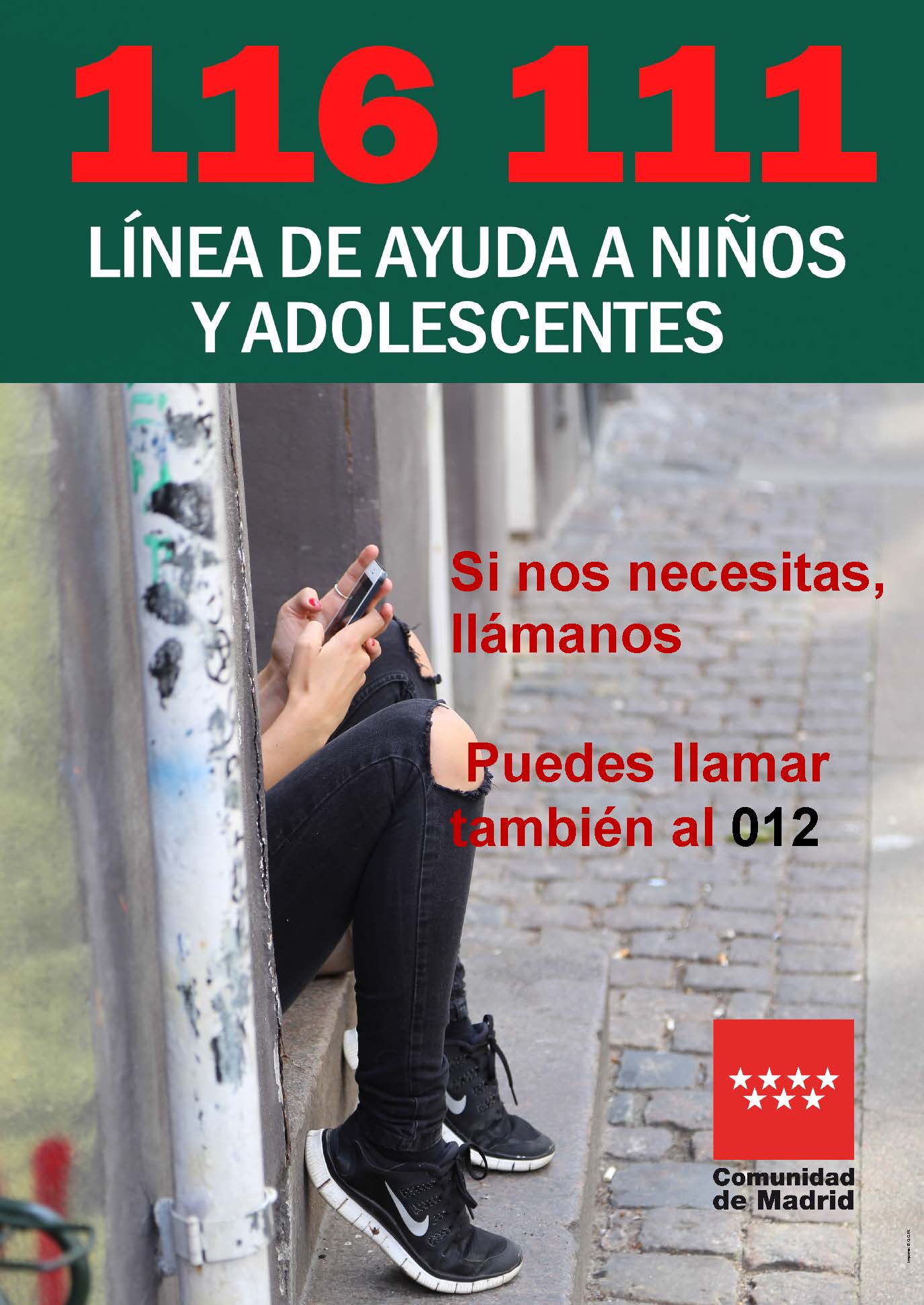 Línea Telefónica de Ayuda a la Infancia 012 Línea Telefónica de Ayuda a la Infancia 012