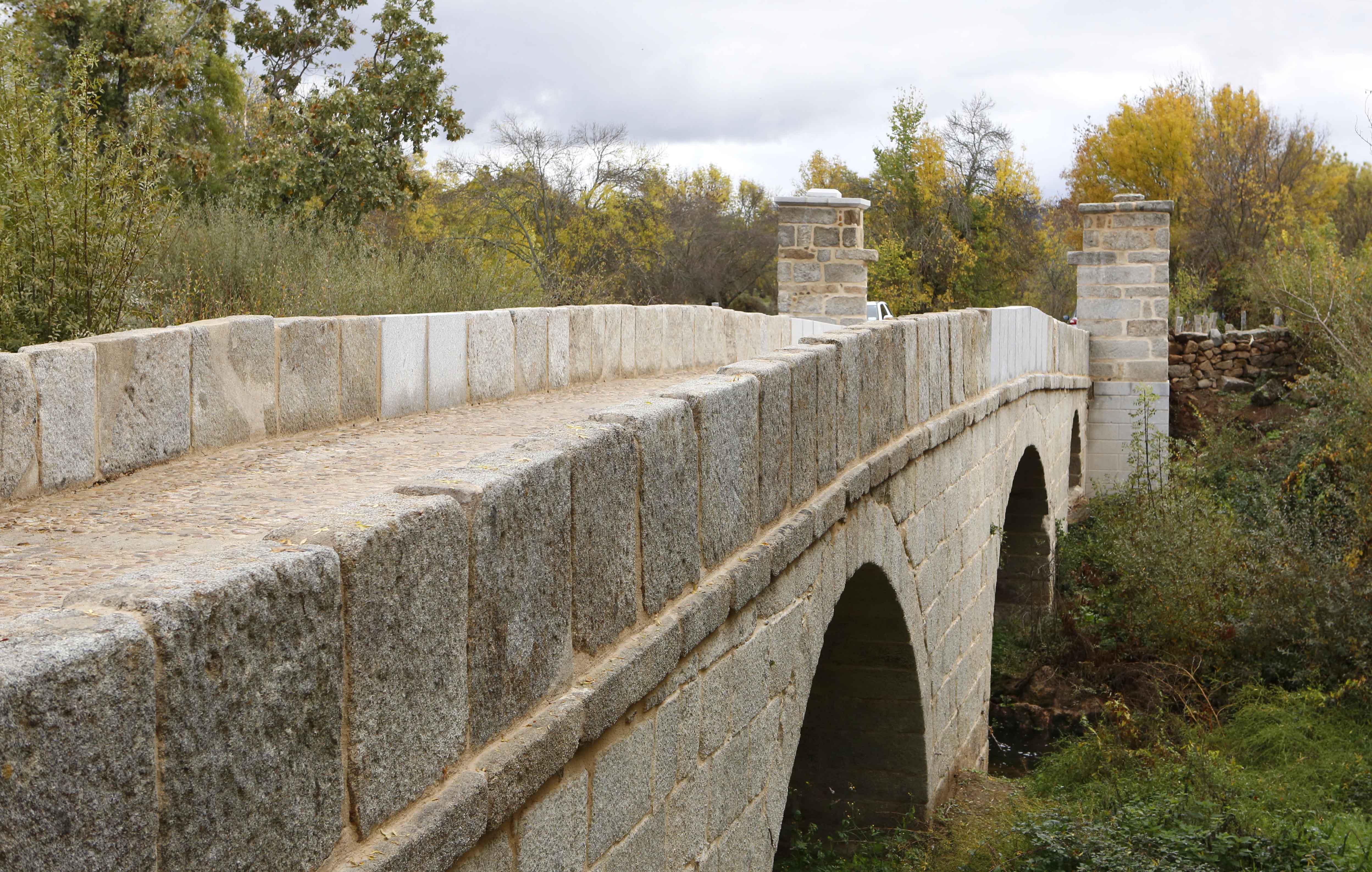 Plan de actuación sobre puentes históricos. Puente junto a Monesyerio, El Escorial