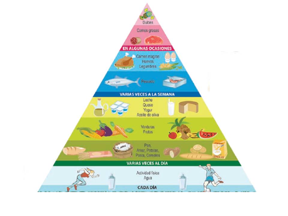 pirámide de los alimentos