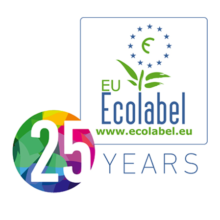 Logo Ecoetiqueta 25 años Logo Ecoetiqueta 25 años
