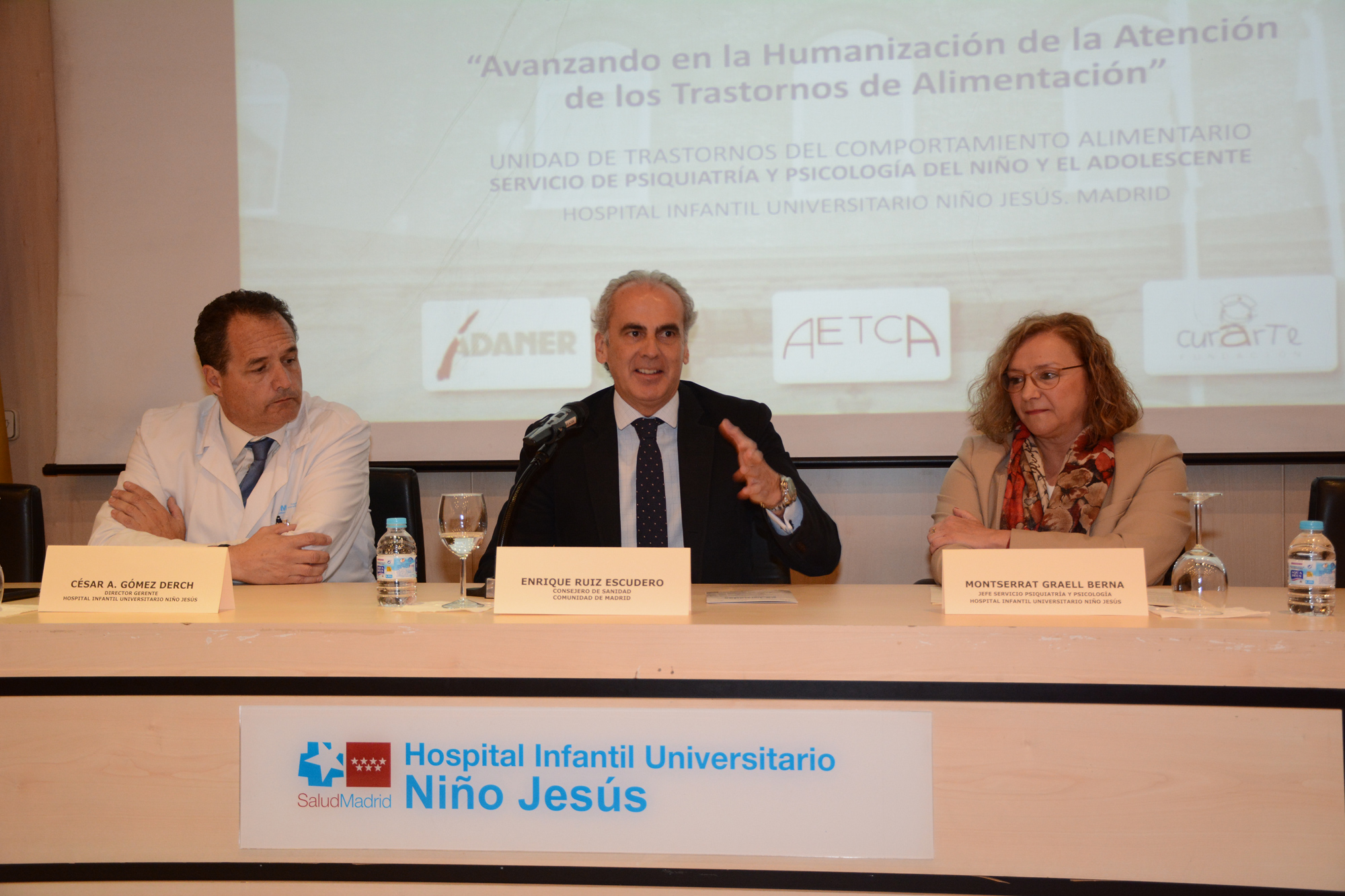Enrique Ruiz Escudero en la XX Jornada de Avances en Trastornos de Alimentación