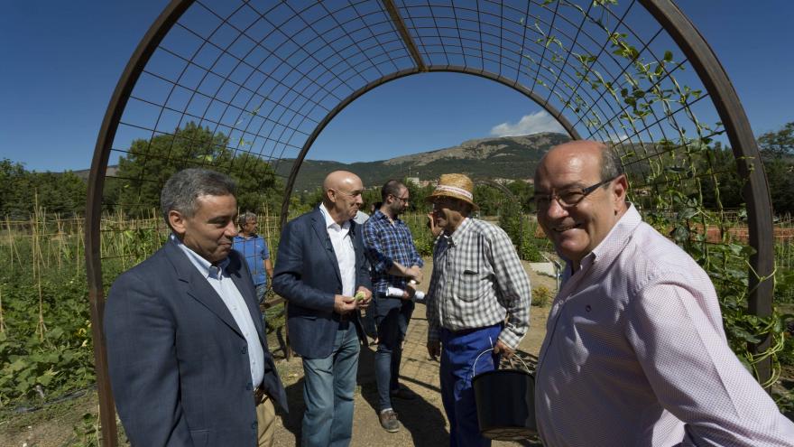 Visita a los laboratorios de agricultura participativa en El Escorial
