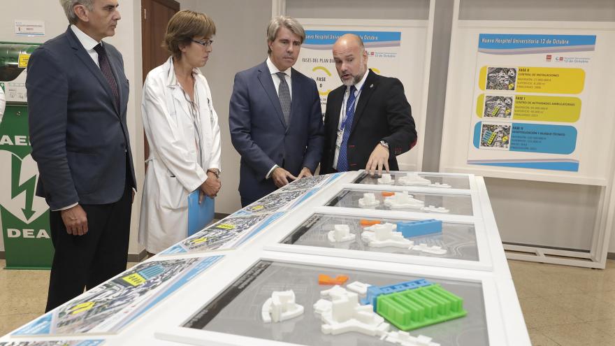 El presidente de la Comunidad de Madrid, Ángel Garrido ha presentado la culminación del proyecto de remodelación del Hospital Universitario 12 de Octubre El presidente de la Comunidad de Madrid, Ángel Garrido ha presentado la culminación del proyecto de remodelación del Hospital Universitario 12 de Octubre