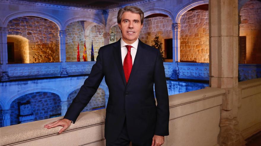 Discurso de fin de año del presidente Ángel Garrido Ángel Garrido en Manzanares el Real