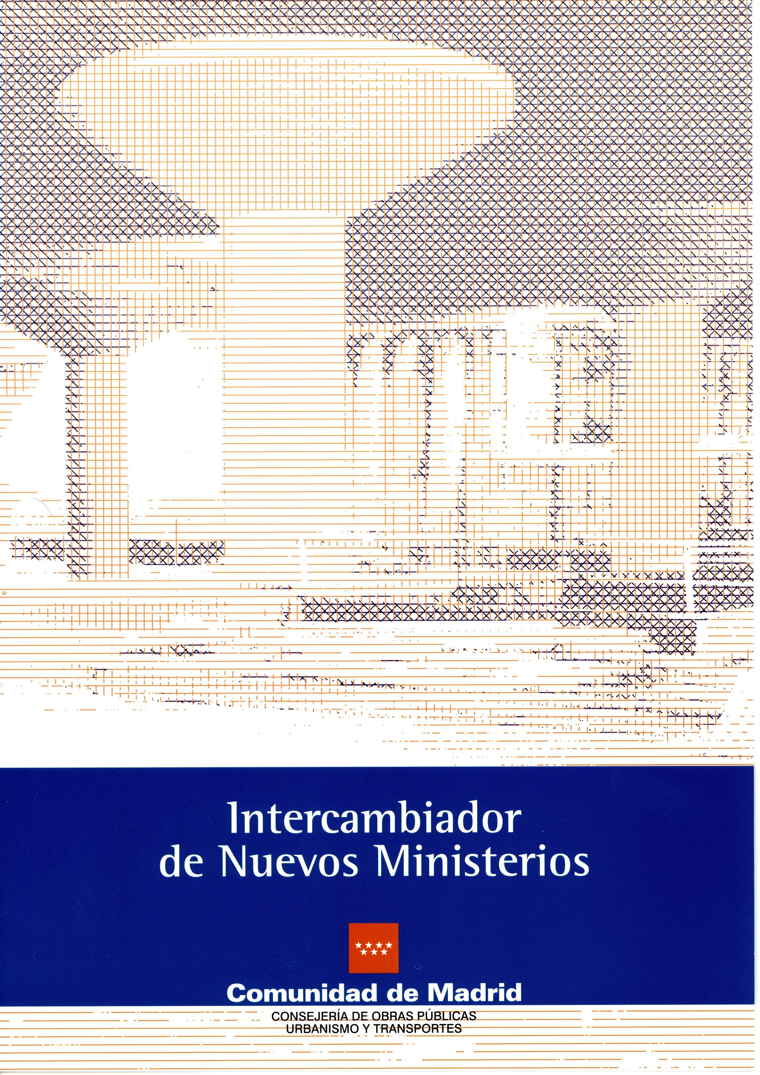 Portada folleto intercambiador Nuevos Ministerios Portada folleto intercambiador Nuevos Ministerios