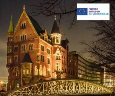 Trabajo voluntario en Alemania imagen edificio de Hamburgo