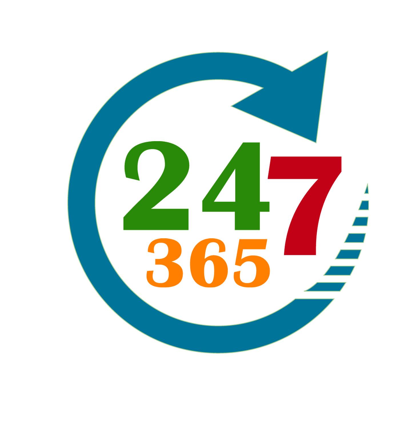Logo "24 horas los 7 días a la semana los 365 días del año" Logo "24 horas los 7 días a la semana los 365 días del año"