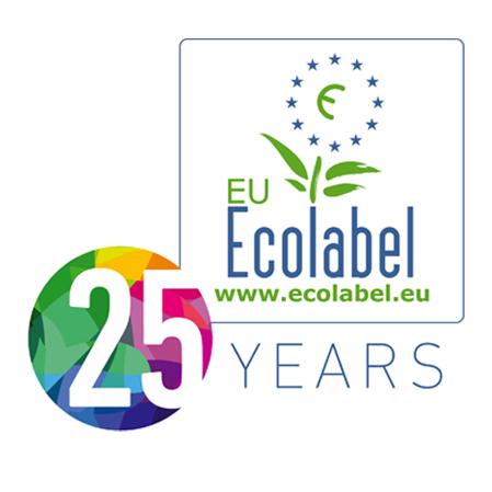 Logo Ecoetiqueta 25 años Logo Ecoetiqueta 25 años