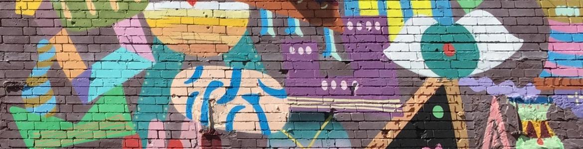 Cursos de la Escuela Pública de Animación Grafiti de colores
