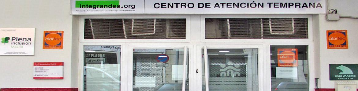 Centro de Atención Temprana (CAT) INTEGRANDES de Aranjuez Fachada del Centro de Atención Temprana (CAT) INTEGRANDES de Aranjuez