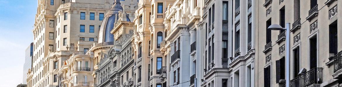 Edificios de la Gran Via de Madrid Edificios de la Gran Vía de Madrid