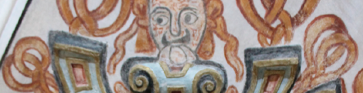 Pinturas murales de las bóvedas del presbiterio y crucero de la iglesia parroquial de Nuestra Señora de la Asunción Pinturas murales de las bóvedas del presbiterio y crucero de la iglesia parroquial de Nuestra Señora de la Asunción