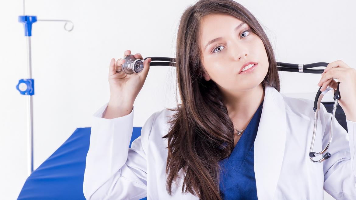 Jornada de puertas abiertas para mir Doctora joven