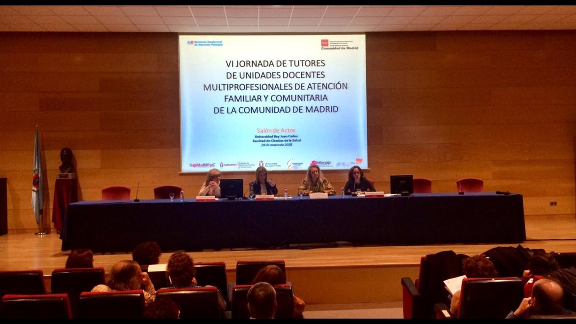 VI Jornada de Tutores de Unidades Docentes Multiprofesionales VI Jornada de Tutores de Unidades Docentes Multiprofesionales