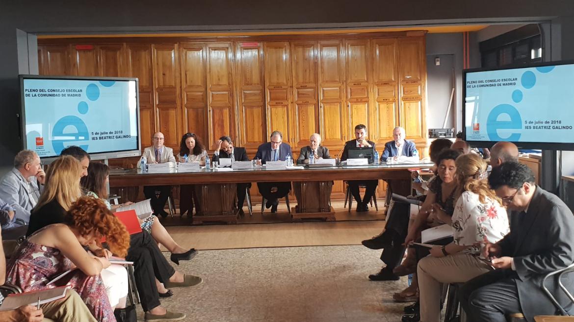 pleno del Consejo Escolar pleno del Consejo Escolar