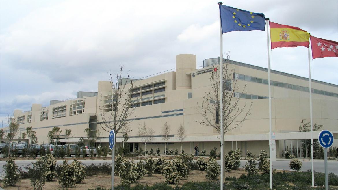 Fachada Hospital de Fuenlabrada