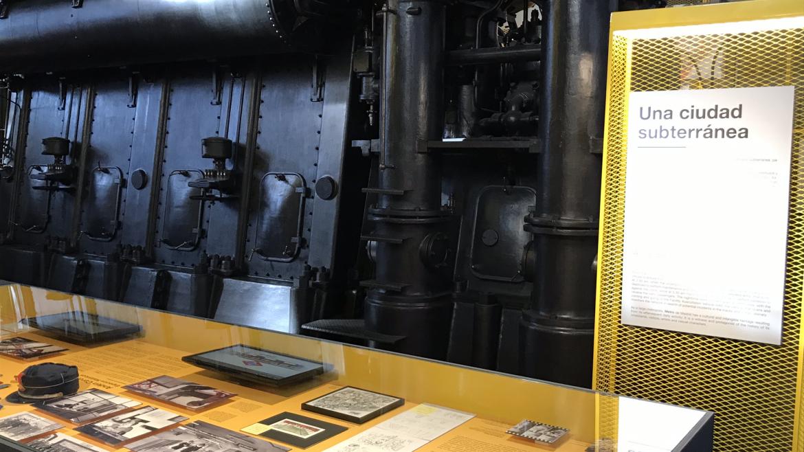 Exposición 100 años de Metro, imagen de la ciudad subterránea