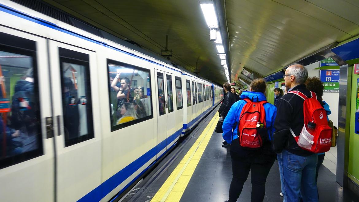Los viajeros de Metro de Madrid aumentaron en julio un 4,62 % respecto al mismo mes de 2017 Los viajeros de Metro de Madrid aumentaron en julio un 4,62 % respecto al mismo mes de 2017