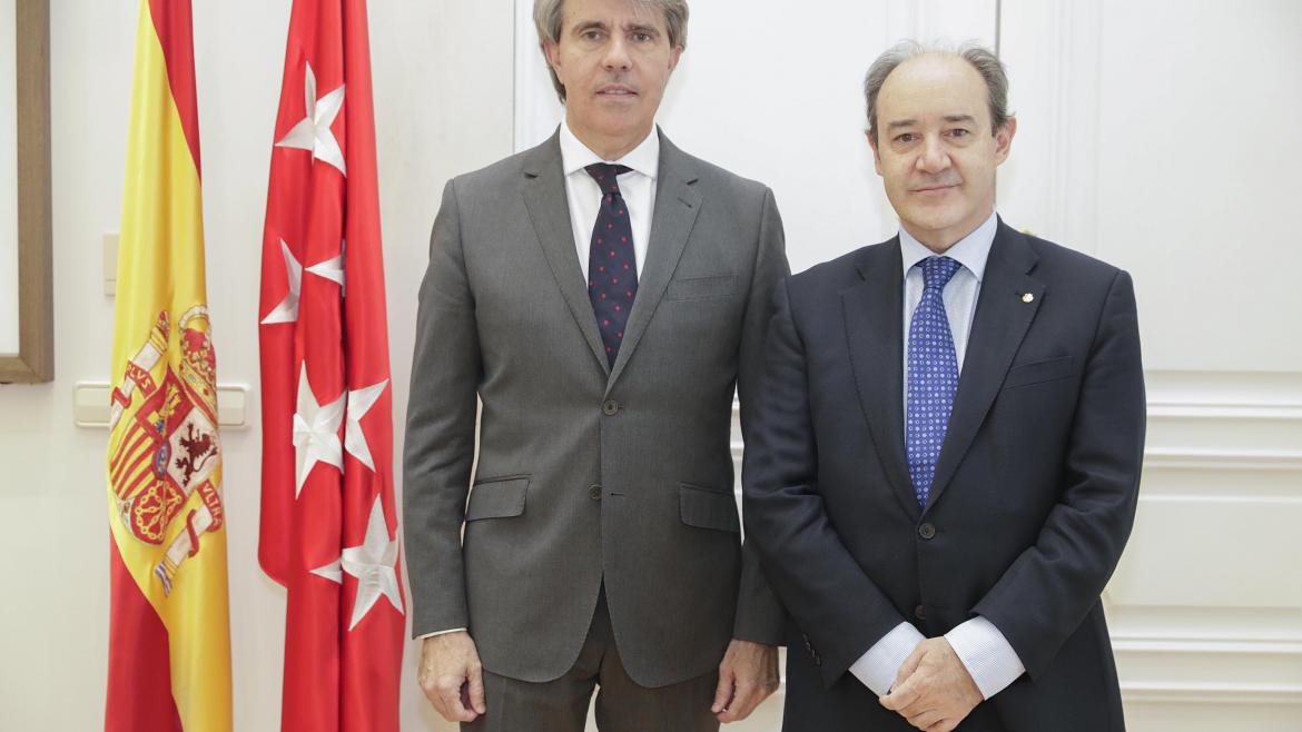 Ángel Garrido se reúne con el nuevo presidente del TSJM Ángel Garrido se reúne con el nuevo presidente del TSJM