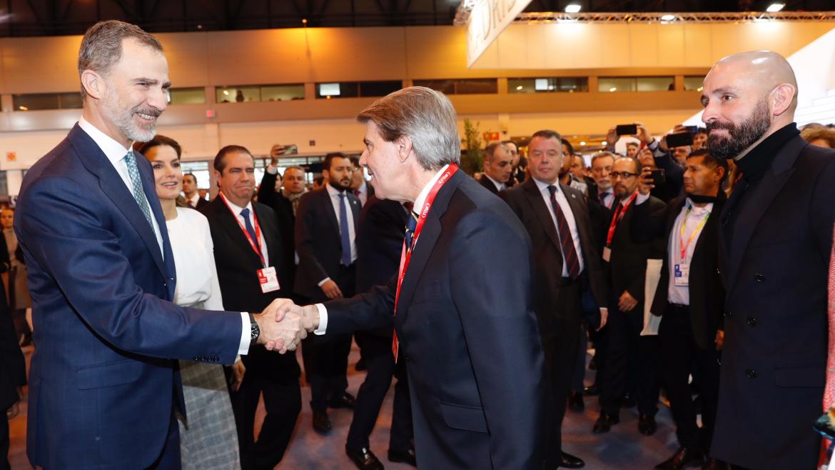 El Rey y Ángel Garrido El Rey y Ángel Garrido