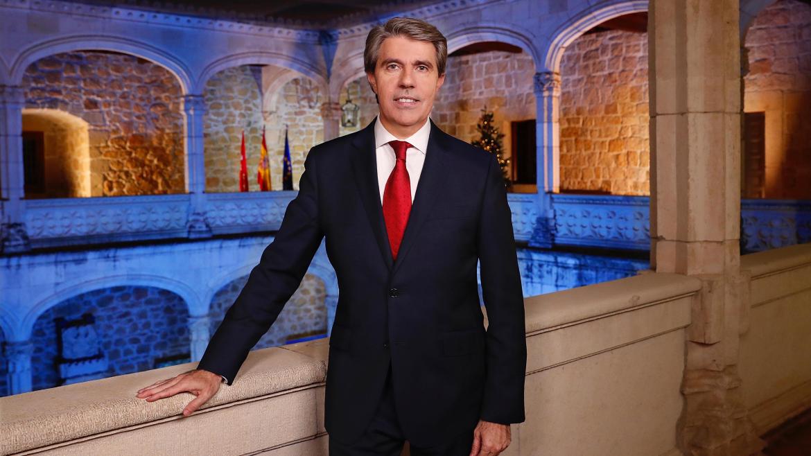 Discurso de fin de año del presidente Ángel Garrido Ángel Garrido en Manzanares el Real