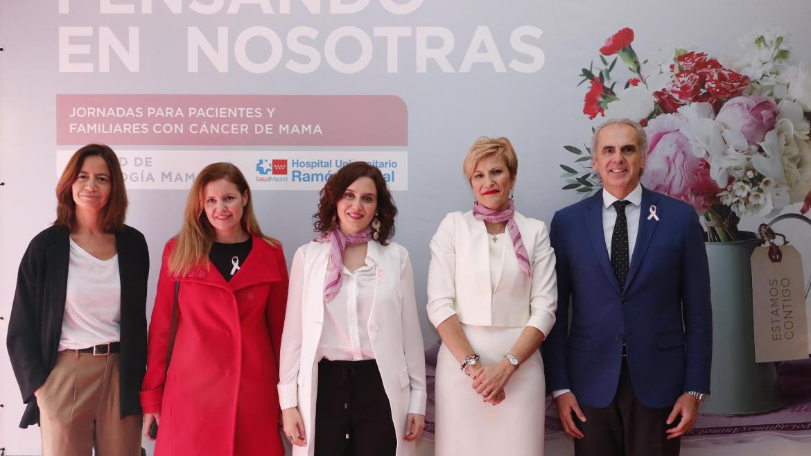 Isabel Díaz Ayuso participando en el Día Mundial contra el Cáncer