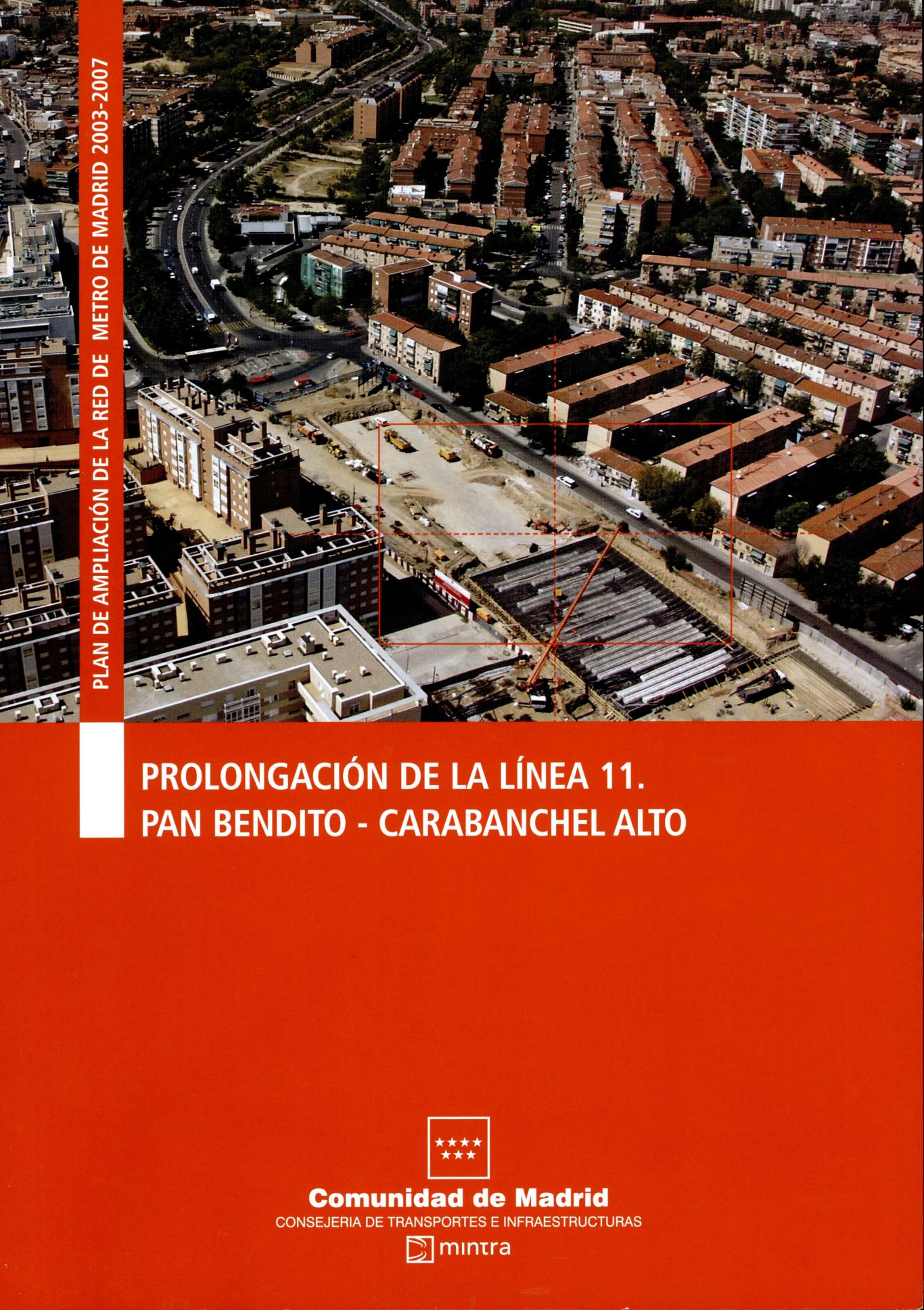 Carátula folleto L11 Pan Bendito-Carabanchel Alto Carátula folleto L11 Pan Bendito-Carabanchel Alto