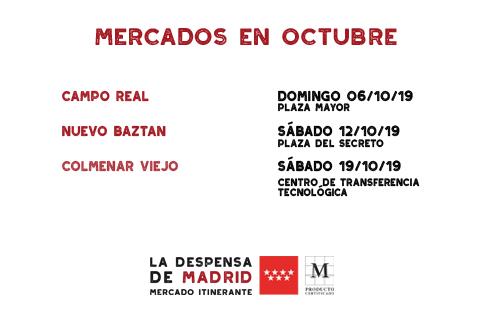 CALENDARIO OCTUBRE 2019 CALENDARIO OCTUBRE 2019