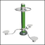 Aparato Parque Biosaludable: Cintura Aparato Parque Biosaludable: Cintura