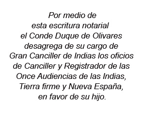 Sumario Conde Duque
