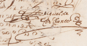 Firma Cervantes