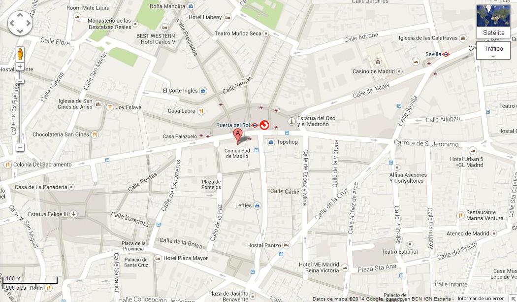 mapa puerta del sol 7