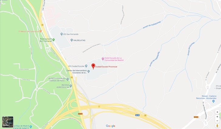 mapa carretera colmenar viejo km12 800