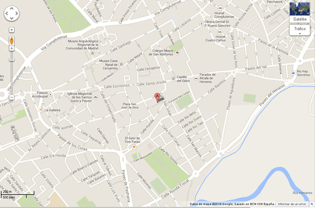 mapa Alcala 16