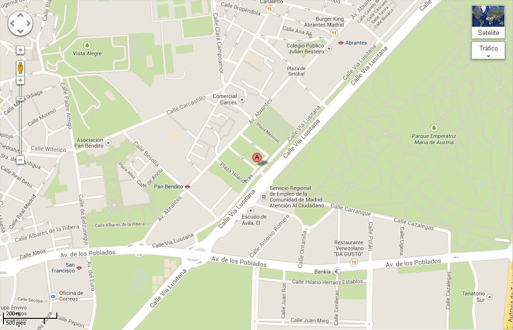 mapa via lusitana 21