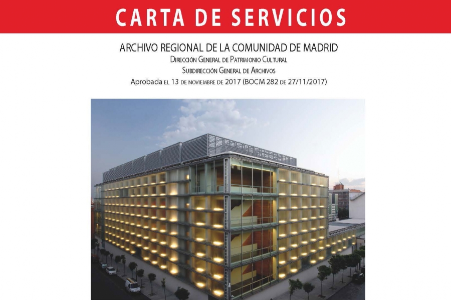 El Archivo Regional presenta su nueva Carta de Servicios