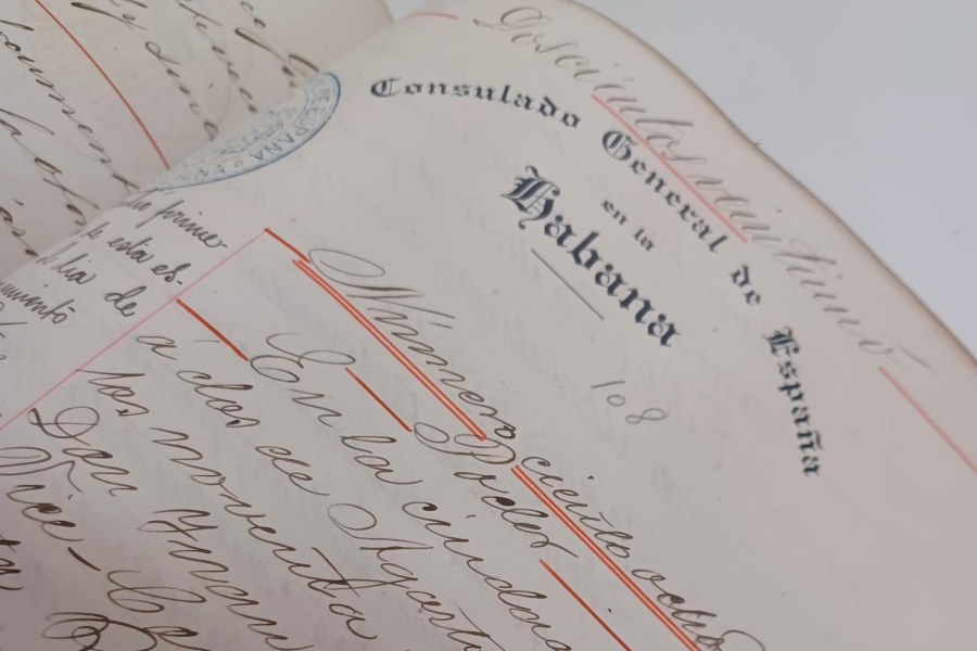 Ya pueden consultarse en el Portal de Archivos los Registros de Consulados de Cuba