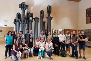 Nuevos funcionarios en pr&aacute;cticas visitan los Archivos de la Comunidad de Madrid