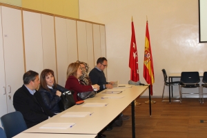 Encuentro de archiveros de Diputaciones Provinciales en la sede del Archivo Regional de la Comunidad de Madrid