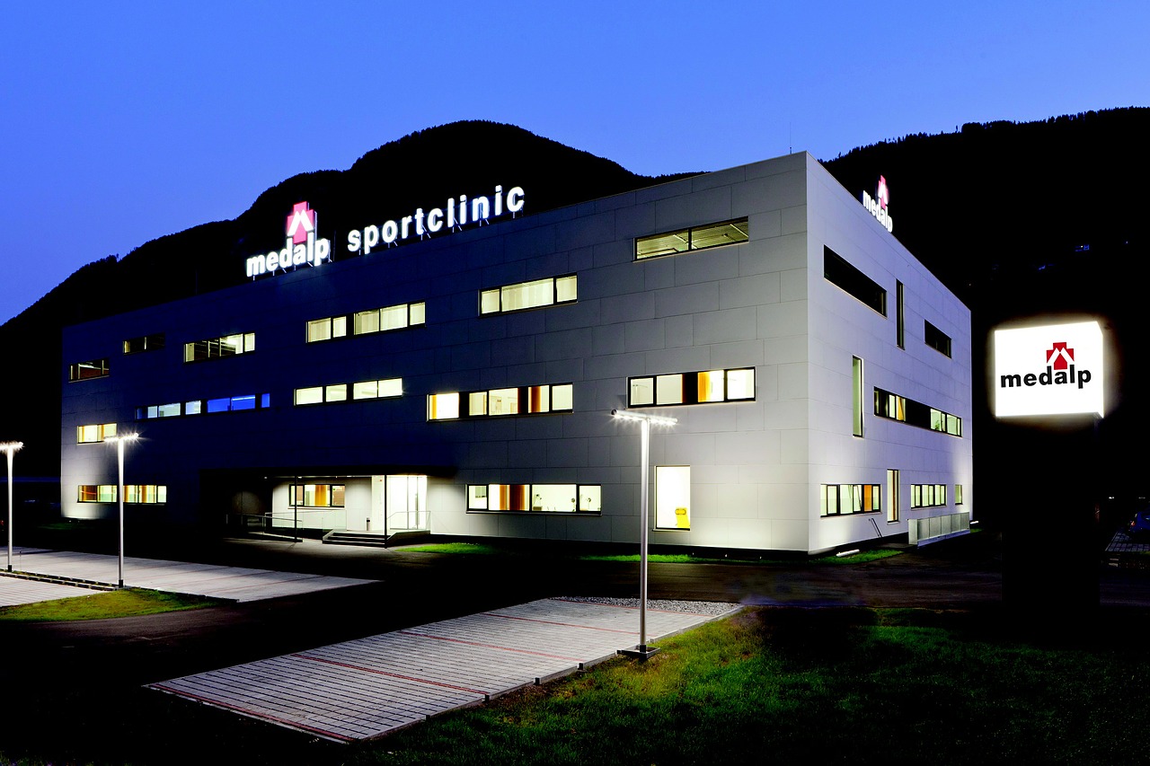 Edificio de centro sanitario