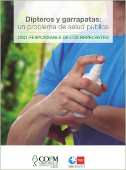 Portada de la publicación Dípteros y garrapatas: un problema de salud pública. Uso responsable de repelentes