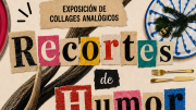 Collage analógico hecho recortes de revistas