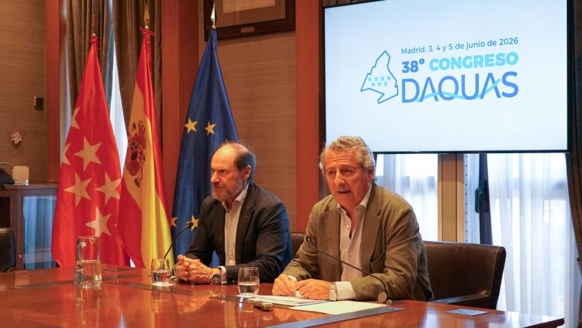 La Comunidad de Madrid acoge la 38ª edición del Congreso DAQUAS que reunirá a más de un millar de expertos del agua urbana Congreso DAQUAS