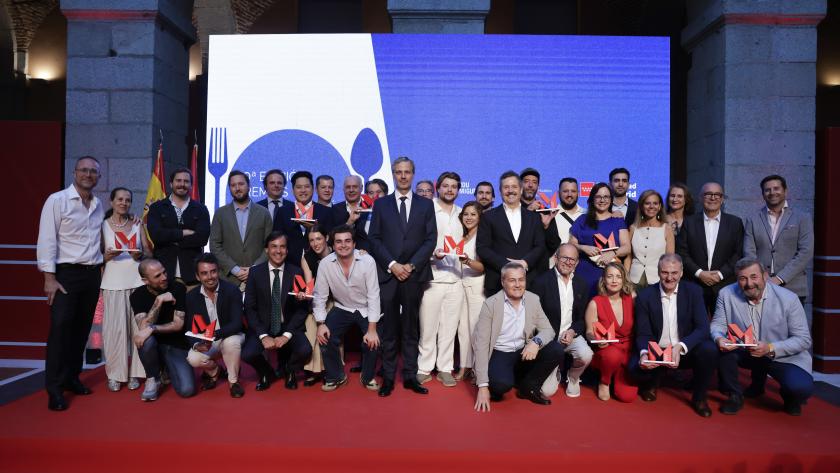 La Comunidad de Madrid, en la gala de la décima edición de los Premios de la Academia Madrileña de Gastronomía El consejero De Paco Serrano en los Premios de la Academia Madrileña de Gastronomía