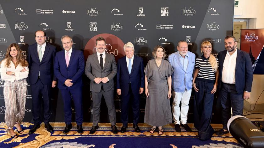 El consejero De Paco Serrano en la presentación oficial de la primera edición de Platino Clásicos