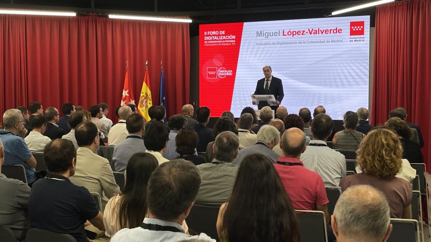 El consejero Miguel López-Valverde 